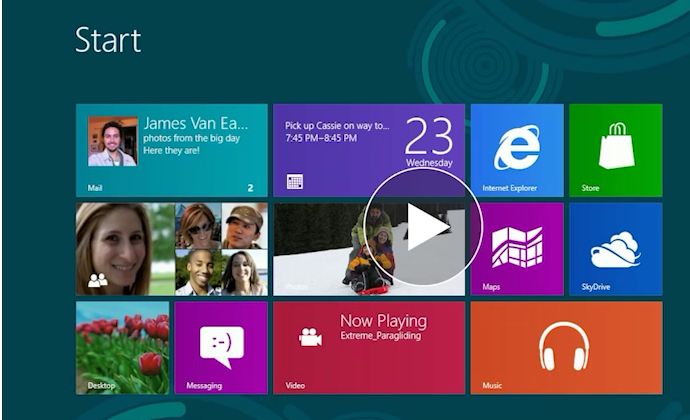 First Windows 8 Experience